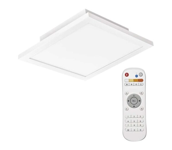 LED Dimmelhető mennyezeti lámpa LED/20W/230V + távirányító