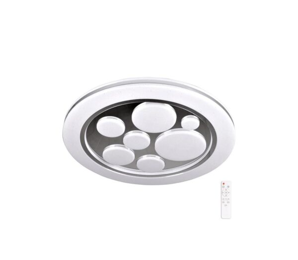 LED Dimmelhető mennyezeti lámpa PLANET LED/72W/230V á. 48 cm 3000