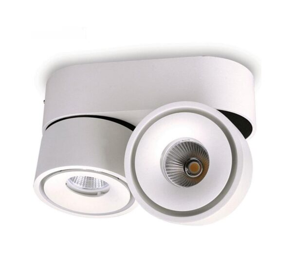 LED Dimmelhető spotlámpa LAHTI MINI 2xLED/9W/230V 3000K CRI 90 fehér
