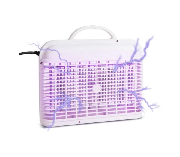 LED Elektromos rovarcsapda UV/2W/230V fehér