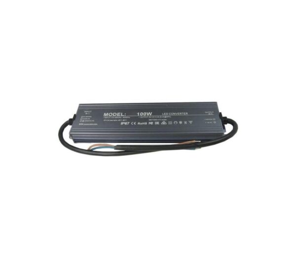 LED Elektronikus transzformátor 100W/24V IP67