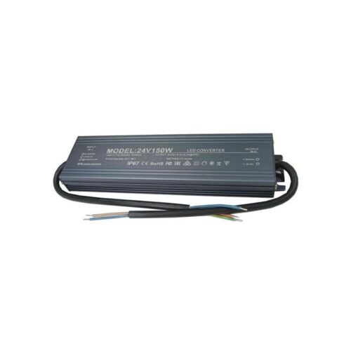 LED Elektronikus transzformátor 150W/24V IP67