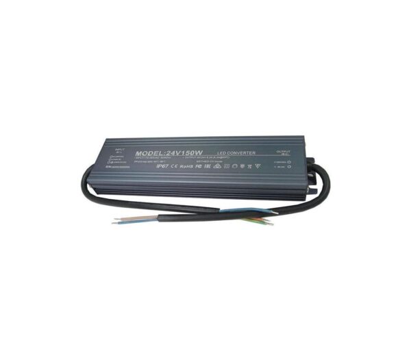 LED Elektronikus transzformátor 150W/24V IP67