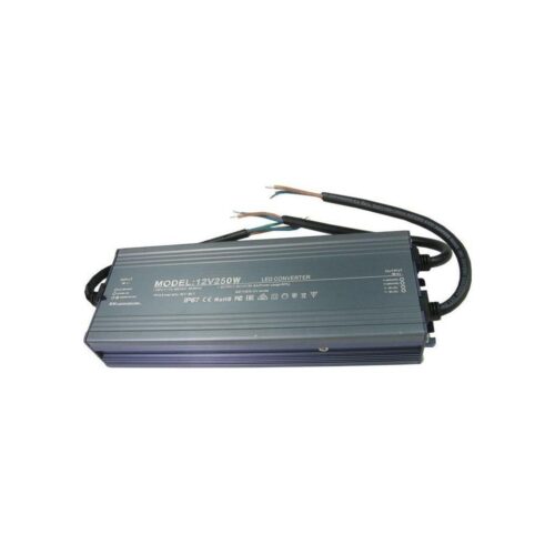 LED Elektronikus transzformátor 250W/12V IP67