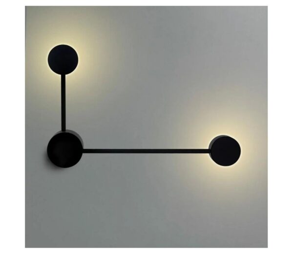 LED fali lámpa JOY 2xGX53/6W/230V fekete