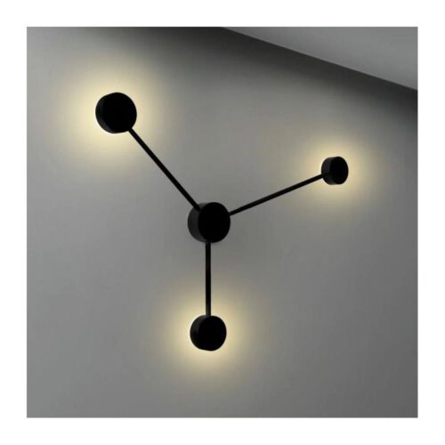 LED fali lámpa JOY 3xGX53/6W/230V fekete