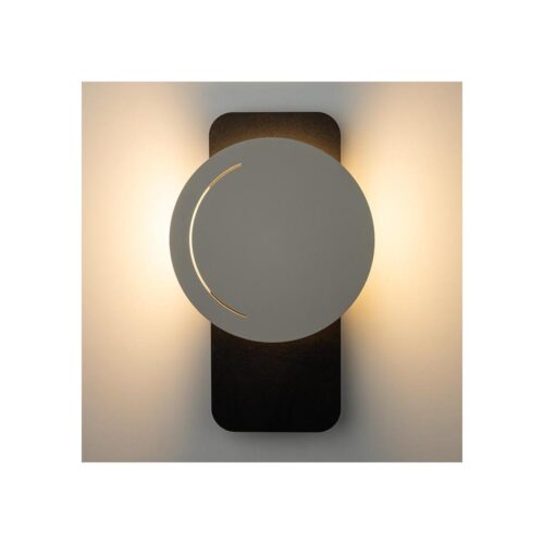 LED fali lámpa LITO LED/7W/230V fekete/bézs