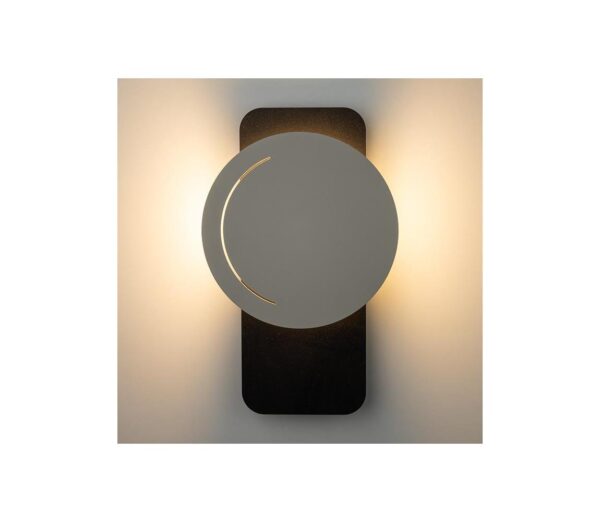 LED fali lámpa LITO LED/7W/230V fekete/bézs