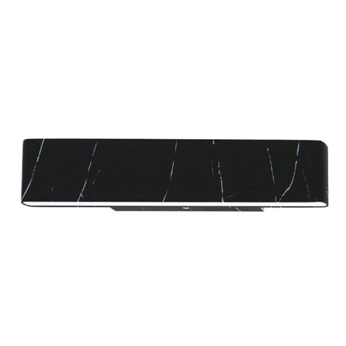 LED Fali lámpa PIERCE LED/12W/230V 30 cm fekete