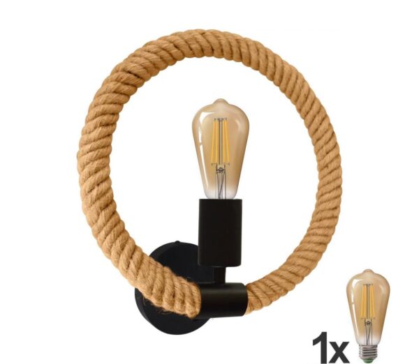 LED Fali lámpa ROPE ARTHUR 1xE27/10W/230V
