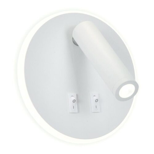Eurolamp LED Fali spotlámpa IRIS LED/12W/230V 3000K fehér