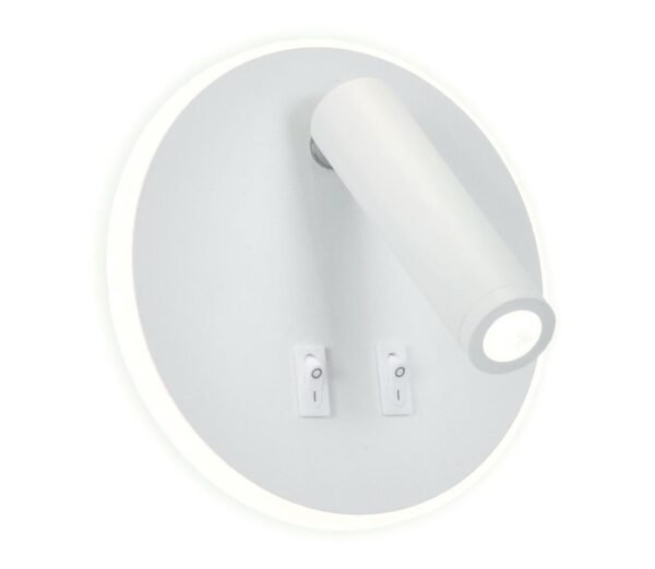Eurolamp LED Fali spotlámpa IRIS LED/12W/230V 3000K fehér