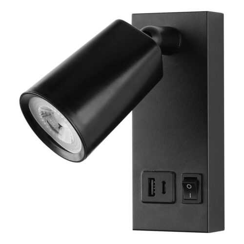 Eurolamp LED Fali spotlámpa USB