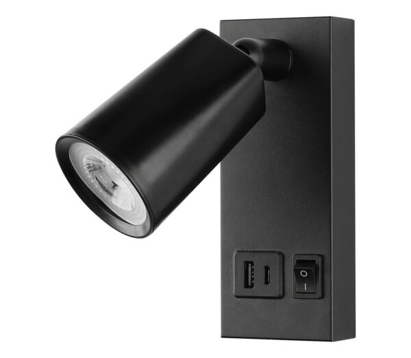 Eurolamp LED Fali spotlámpa USB