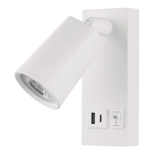 Eurolamp LED Fali spotlámpa USB