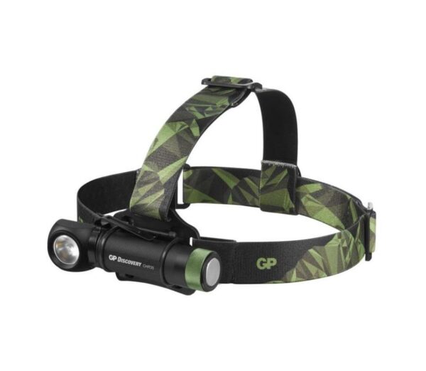 LED Fejlámpa GP DISCOVERY CHR35 LED/3