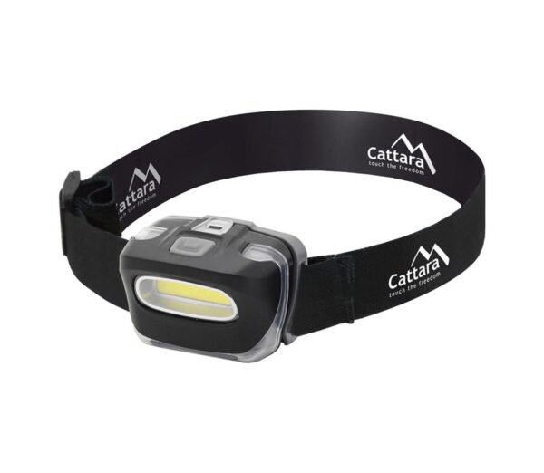 LED Fejlámpa LED/3xAAA fekete