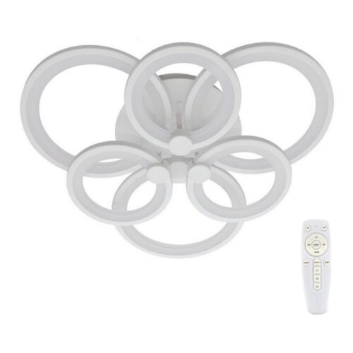 LED Felületre szerelhető csillár SIENA LED/72W/230V fehér + távirányítás