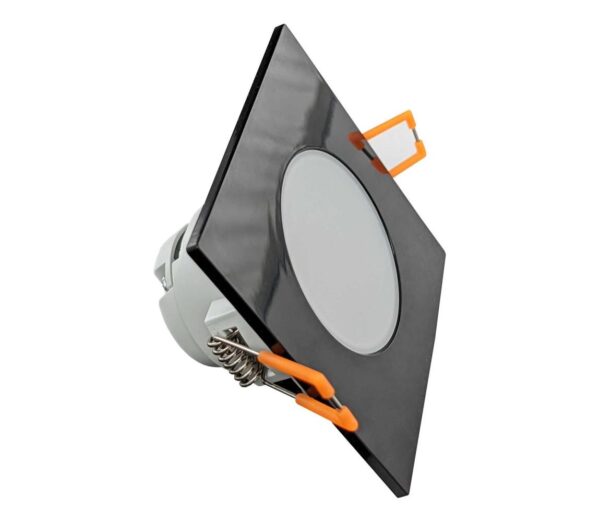Greenlux LED Fürdőszobai beépíthető lámpa BONO LED/5W/230V 4000K IP65 fekete