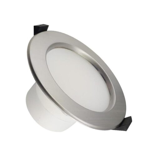 LED Fürdőszobai beépíthető lámpa LED/10W/230V 4000K ezüst IP44