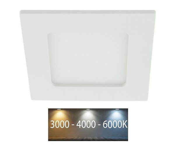 LED Fürdőszobai beépíthető lámpa LED/6W/230V 3000/4000/6000K IP44
