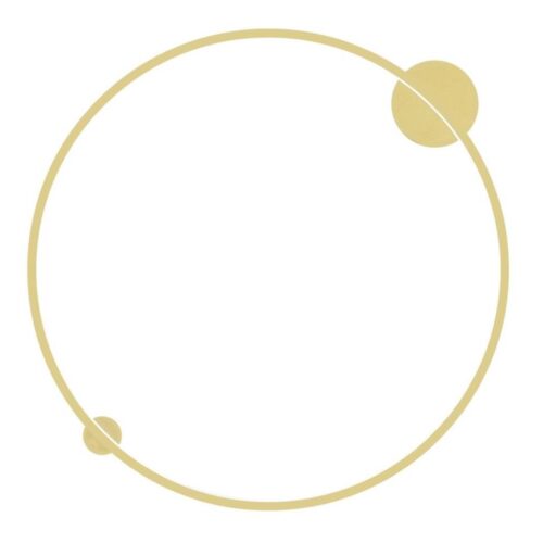 LED Fürdőszobai fali lámpa SATURNO LED/46W/230V IP44 arany