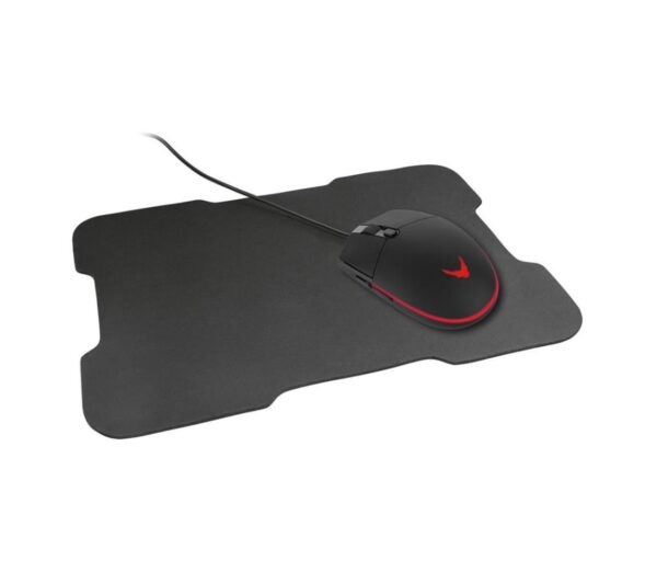 LED Gaming egér egérpaddal VARR 1000/1600/2400/3200 DPI
