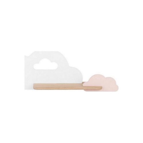 LED Gyerek fali lámpa polccal CLOUD LED/5W/230V fehér/rózsaszín