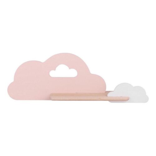 LED Gyerek fali lámpa polccal CLOUD LED/5W/230V rózsaszín/fehér