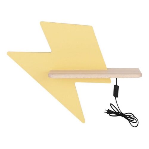 LED Gyerek fali lámpa polccal LIGHTNING LED/4W/230V