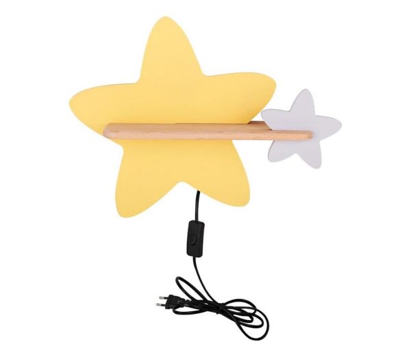 LED Gyerek fali lámpa polccal STAR LED/5W/230V