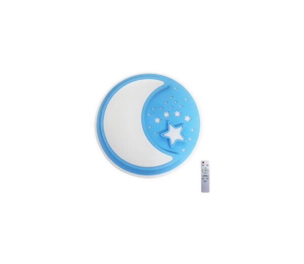 LED Gyermek dimmelhető mennyezeti lámpa NOTTE LED/40W/230V + távirányító