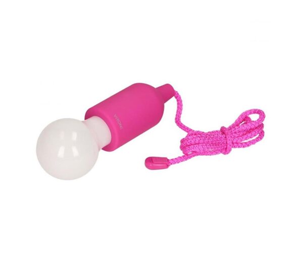 LED Hordozható lámpa LED/1W/3xAAA rózsaszín