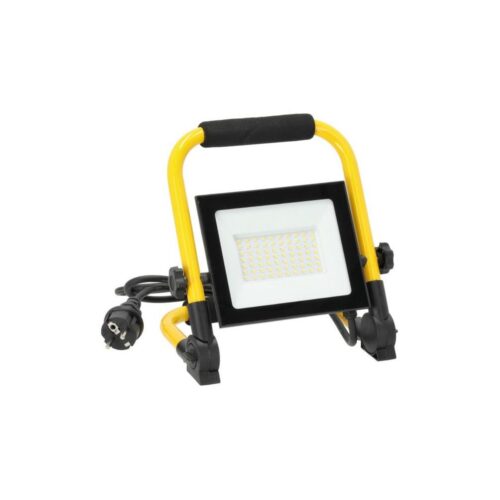 LED hordozható reflektor TIGRA LED/50W/4000K IP54 fekete/sárga