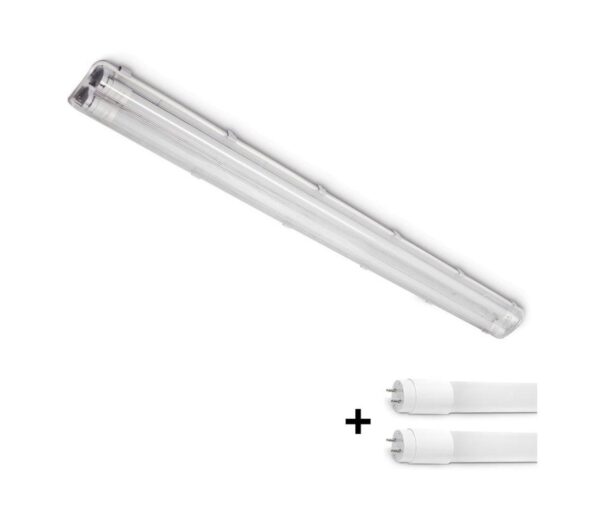LED ipari fénycsöves lámpa T8 2xG13/18W/230V 6500K IP65