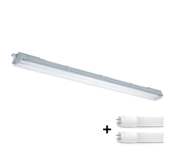 LED ipari fénycsöves világítás T8 2xG13/18W/230V 4000K IP65