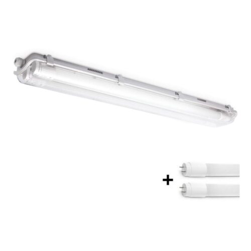 LED ipari fénycsöves világítás T8 2xG13/9W/230V 4000K IP65 67