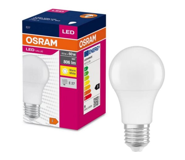 Osram LED Izzó A60 E27/8