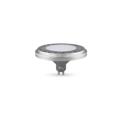 LED Izzó AR111 GU10/12W/230V 3000K ezüst 120°