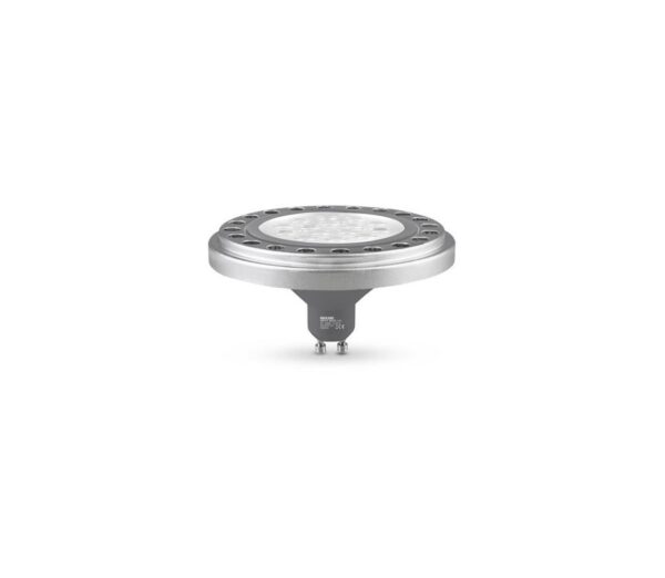 LED Izzó AR111 GU10/12W/230V 3000K ezüst 30°