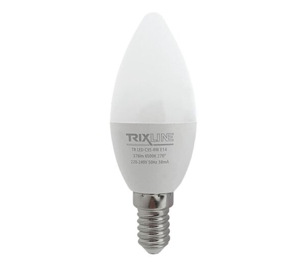 LED Izzó C35 E14/4W/230V 6500K