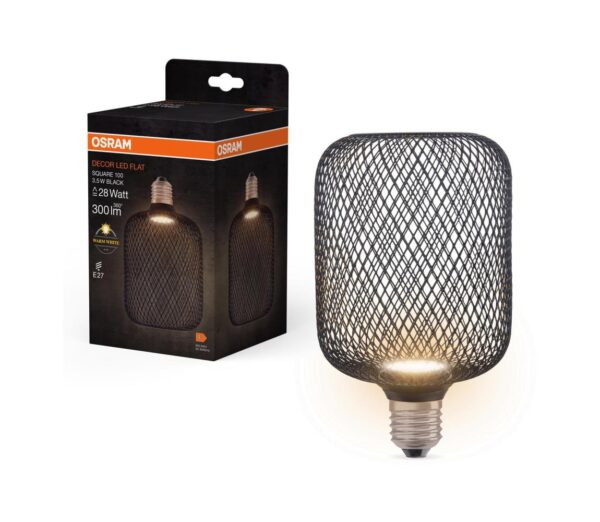 Osram LED Izzó DECOR FLAT E27/3