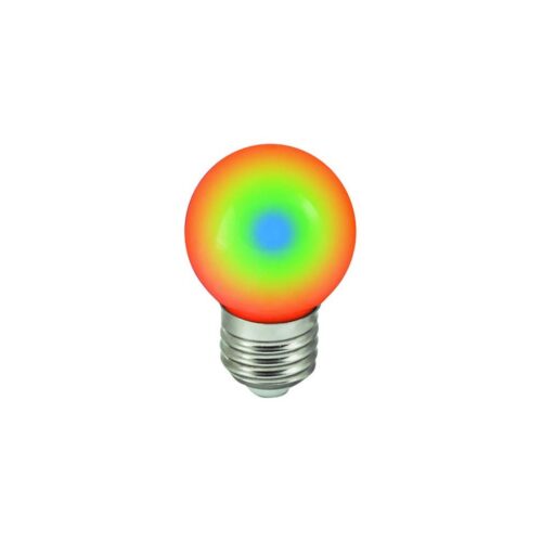 LED Izzó E27/1W/230V RGB