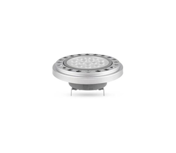 Brilagi LED Izzó ECOLINE AR111 G53/12W/12V 3000K 30° ezüst