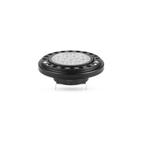Brilagi LED Izzó ECOLINE AR111 G53/12W/12V 3000K 30° fekete