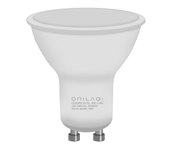 Brilagi LED Izzó ECOLINE GU10/6W/230V 4000K