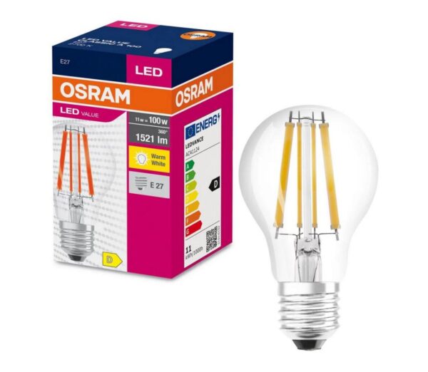 Osram LED Izzó FILAMENT A100 E27/11W/230V 2700K