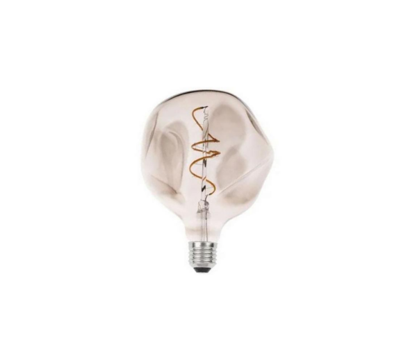 LED Izzó FILAMENT BUMPED SMOKE G125 E27/4W/230V 2000K füstös