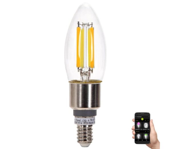 B.V. LED Izzó FILAMENT C35 E14/4