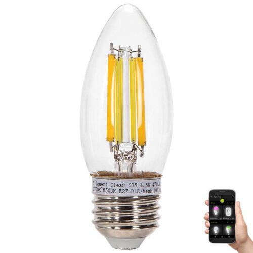 B.V. LED Izzó FILAMENT C35 E27/4